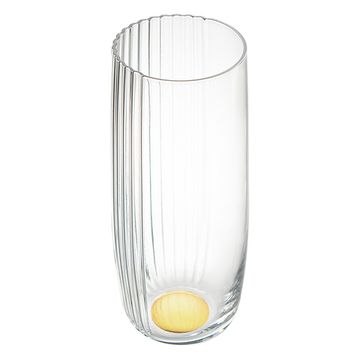 Набор стаканов alice в подарочной упаковке, 370 мл, золотистые, 2 шт.