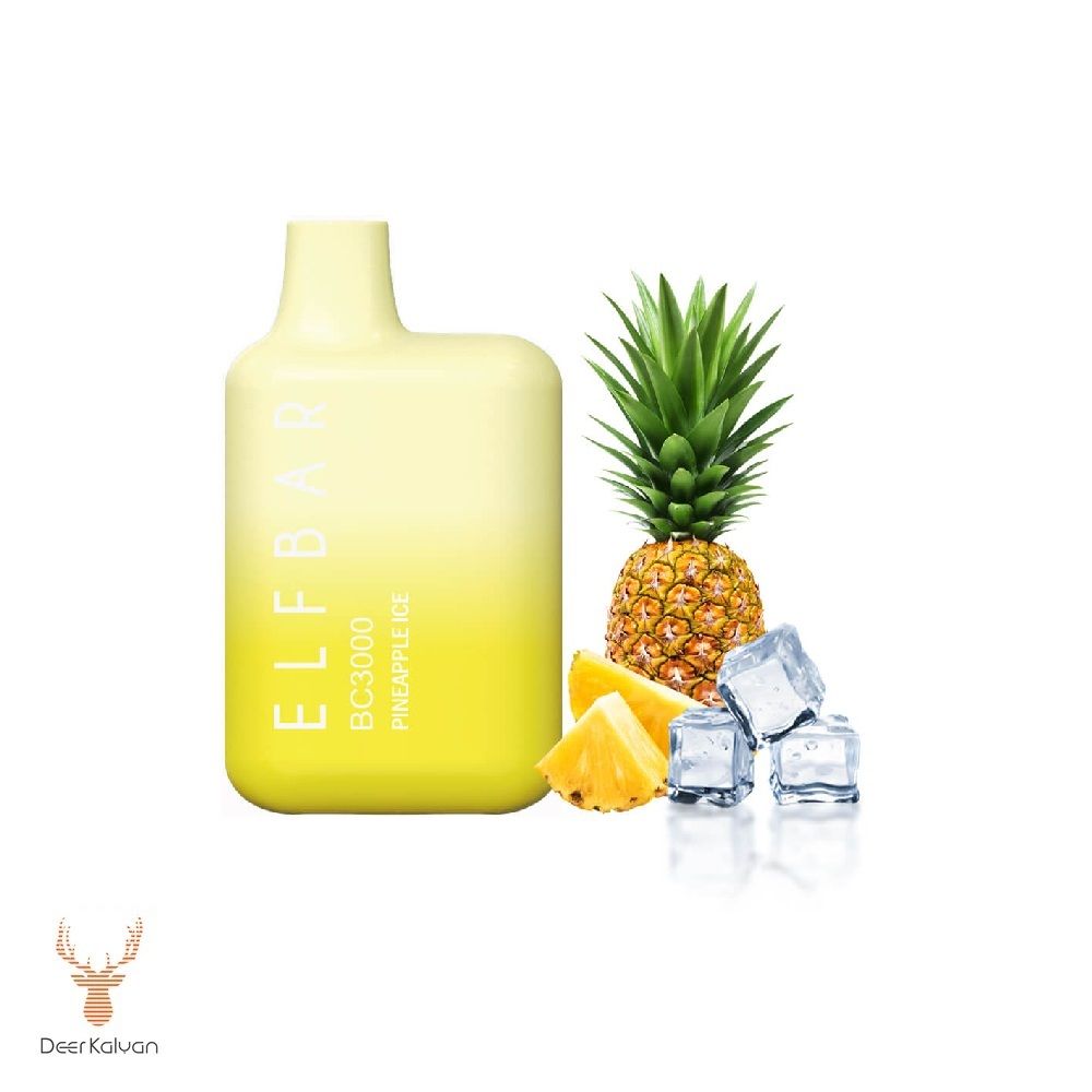 [М] Elf Bar BC3000 &quot;Pineapple Ice&quot; (Ледяной Ананас) (3000 затяжек)