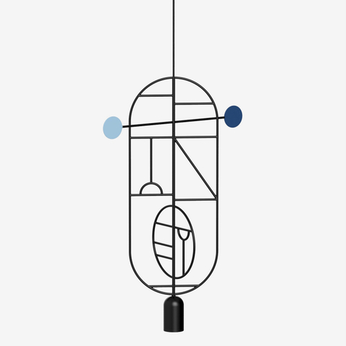 Подвесной дизайнерский светильник  Lines & Dots LD05 by Home Adventures