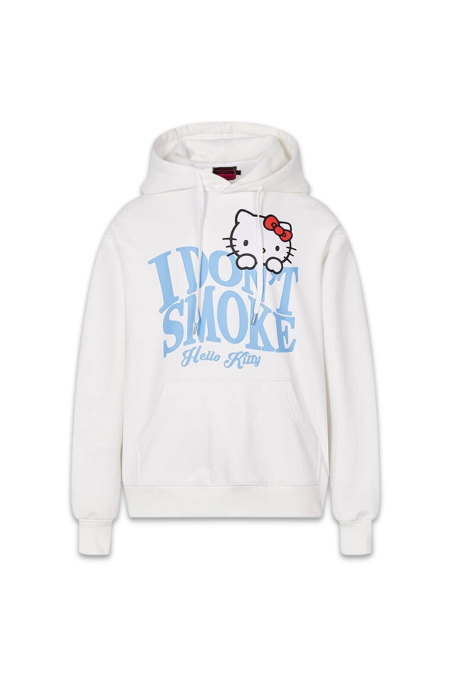 [FROM MOSCOW] Худи DONSMOKE x Hello Kitty "Curved Logo" Oversized Hoodie