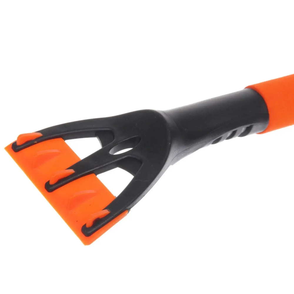 Щетка автомобильная WA-B202, 60 см, со скребком 10 см, оранжевый ворс