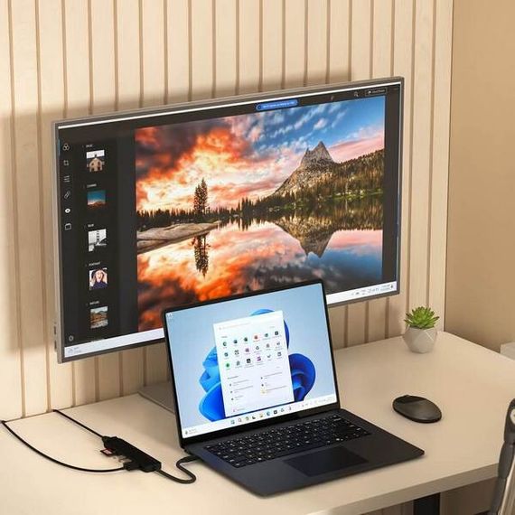 Адаптер Satechi 7-in-1 USB-C Slim Multiport Adapter with Ethernet (ST-P7SK) Black