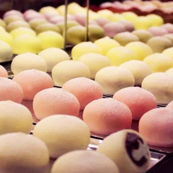 Японское рисовое пирожное моти Fruit Mochi Blueberry со вкусом голубики, 140 г