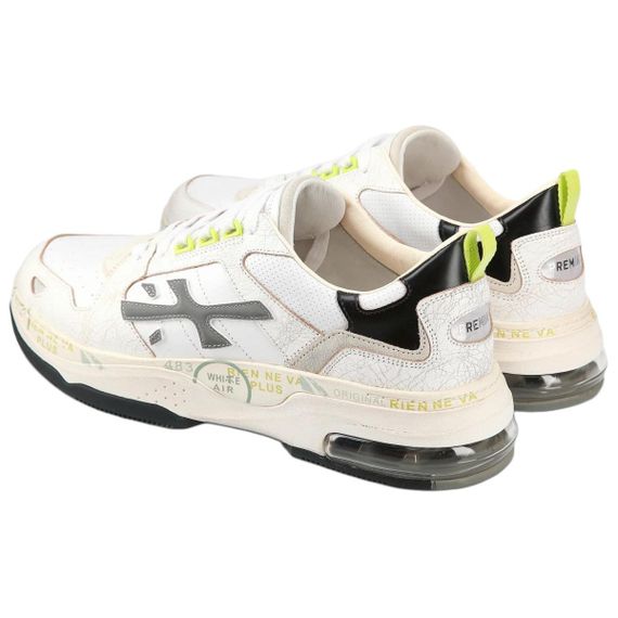 Premiata Suede Low-Top 'White Grey'