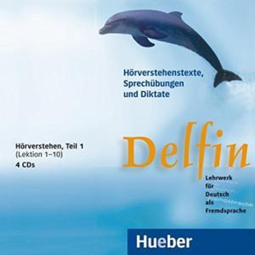 Delfin - 4 Audio-CDs, Hörverstehen, Teil 1 Lekt. 1–10 - (Lehrwerk für Deutsch als Fremdsprache)
