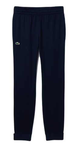 Мужские теннисные штаны Lacoste Technical Pants - navy blue/white