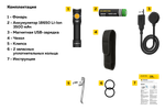 Мультифонарь Armytek F08101C Prime C2 Pro Magnet USB