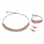 *Серьги Coeur de Lion Rose-Gold *4871/20-1620