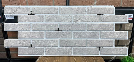 Клинкерная термопанель ППС BestPoint Exclusive Cement Grey 1020х455 мм