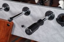 Игровой стол - футбол "Japandi" серо-коричневый