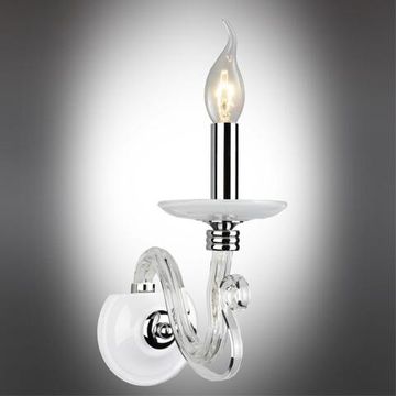 Бра APL.702.01.01 хром/белый Estel Aployt