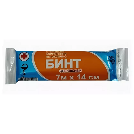 Бинт 7х14 стерильный 36пл.