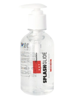 Возбуждающий лубрикант на водной основе Splashglide Hot