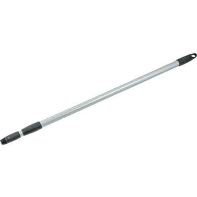 Рукоятка (ручка) для инвентаря Vileda Professional 80-140 см алюминий d24 мм серая (телескопическая, с еврорезьбой)