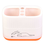 Подставка для канцелярских принадлежностей, арт.62680/ 24 КОТ НА БЕЛОМ 13,8х10х7 см