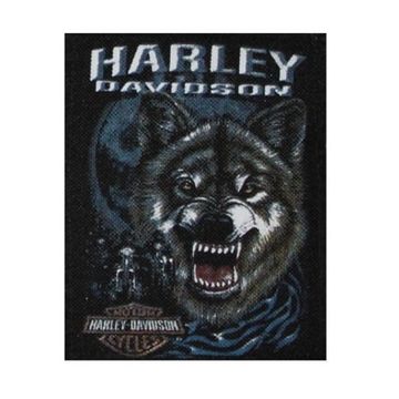 Нашивка Волк с байкерами (105X125)