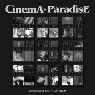 Альбом ZEROBASEONE - CINEMA PARADISE 4th Mini Album DIGIPACK 9 Version SET