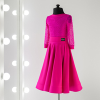 Laura 4-01-04-B | Рейтинговое платье для спортивных бальных танцев | Vasileva Dance