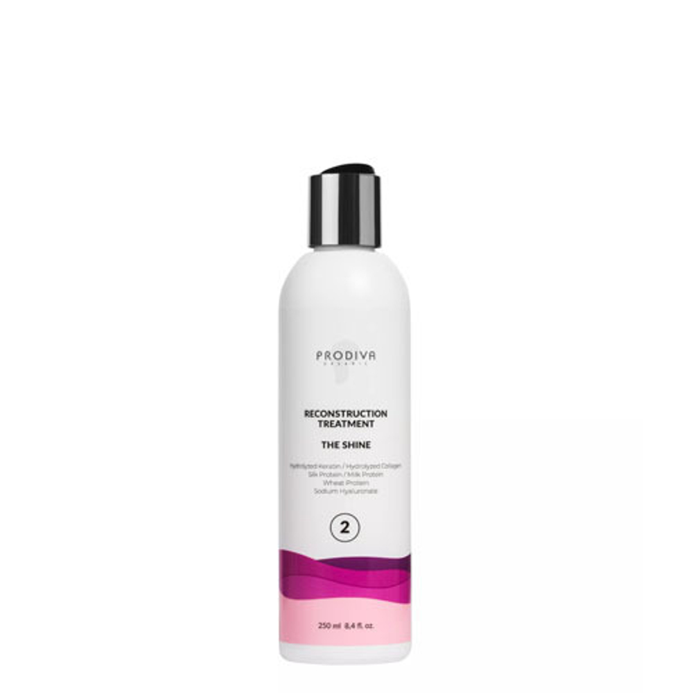 PRODIVA Reconstruction Treatment The Shine Реконструктор для укрепления волос и сохранения цвета АКЦИЯ!