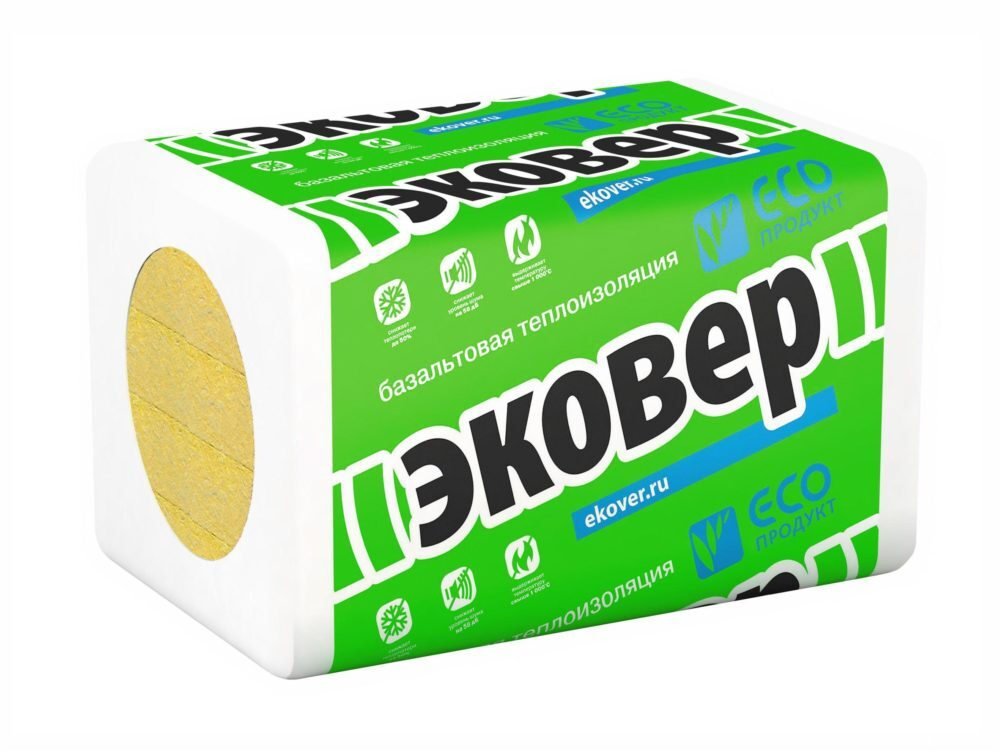 Утеплитель Эковер Лайт 35 1000x600x50мм 12 шт в упаковке