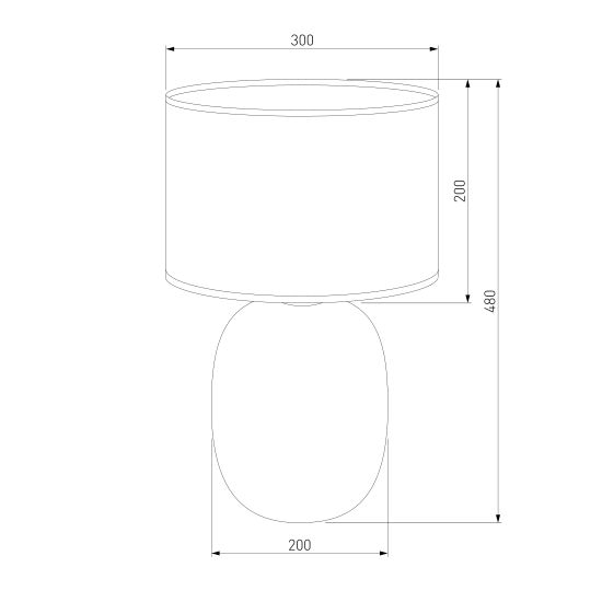 5989 / настольный светильник / Melody