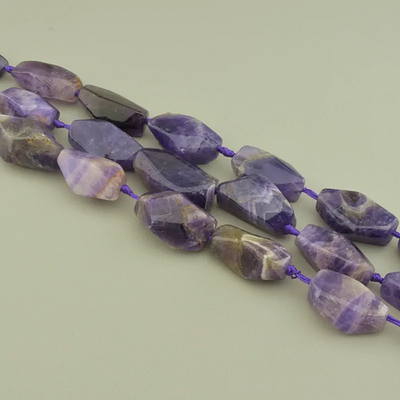 Нитка Аметист 42 см. (Без замка)