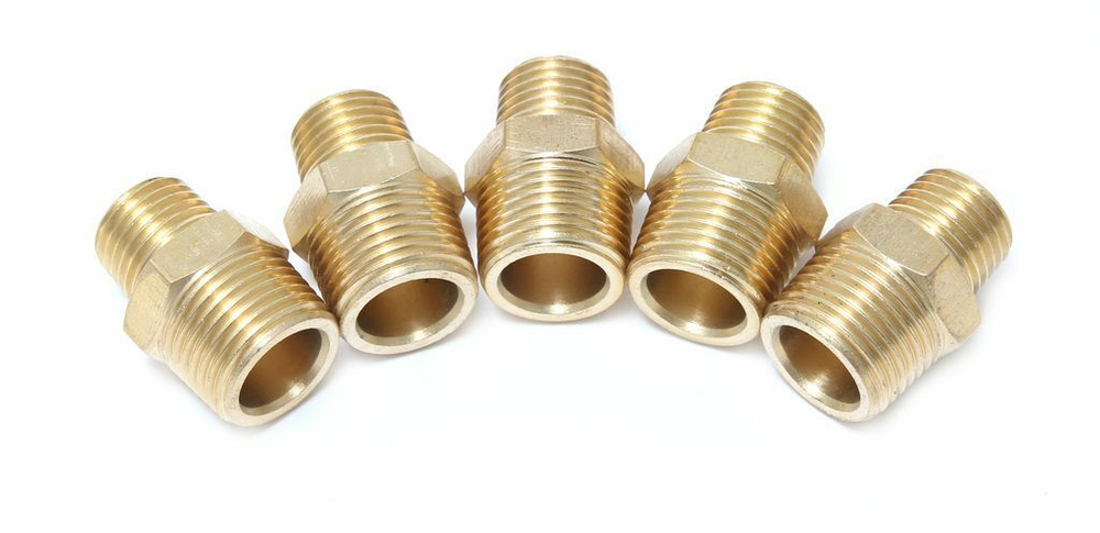 Соединитель резьбовой наруж. резьба 1/2''x1/2'', к-т 5шт. Forsage F-MM08/08K