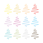 Набор гелевых ручек ArtSpace "Милые зверушки" 12цв., 1,0мм, с блестками, ПВХ чехол