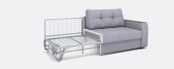 Сиэтл (22) еврокнижка с подушками Mercury Beige, ВариантКроя1, Декор: Структурный кофе, &lt;Р&gt; /