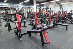 Impulse SL7030 олимпийская скамья с отрицательным наклоном для жима