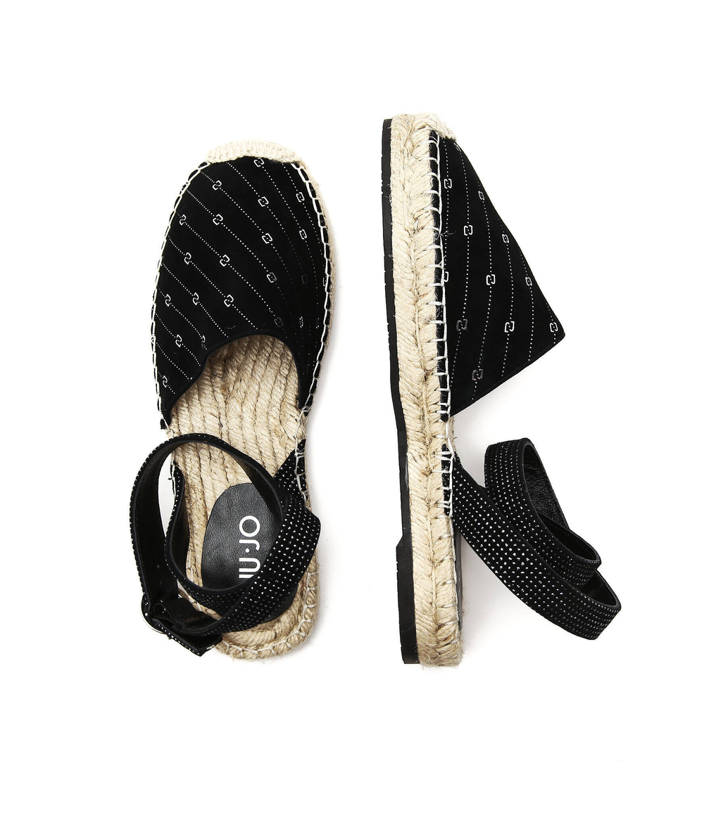 Кожаные эспадрильи vera 01 Liu Jo - черный(SA2271 PX020)