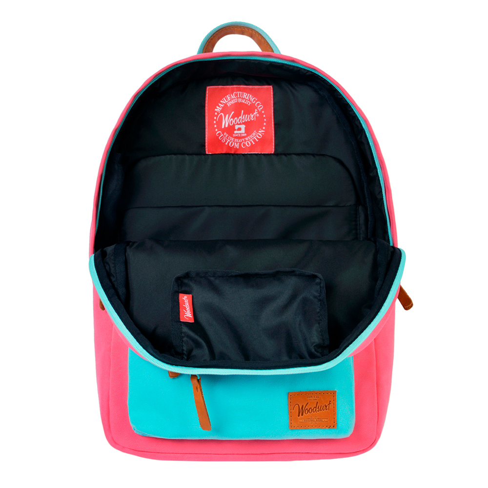 Рюкзак Woodsurf United Academy - Summer Breeze 15", розовый, 40х30х13 см, 15 л