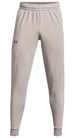 Мужские теннисные штаны Under Armour Men's Armour Fleece Joggers - ghost grey/pewter