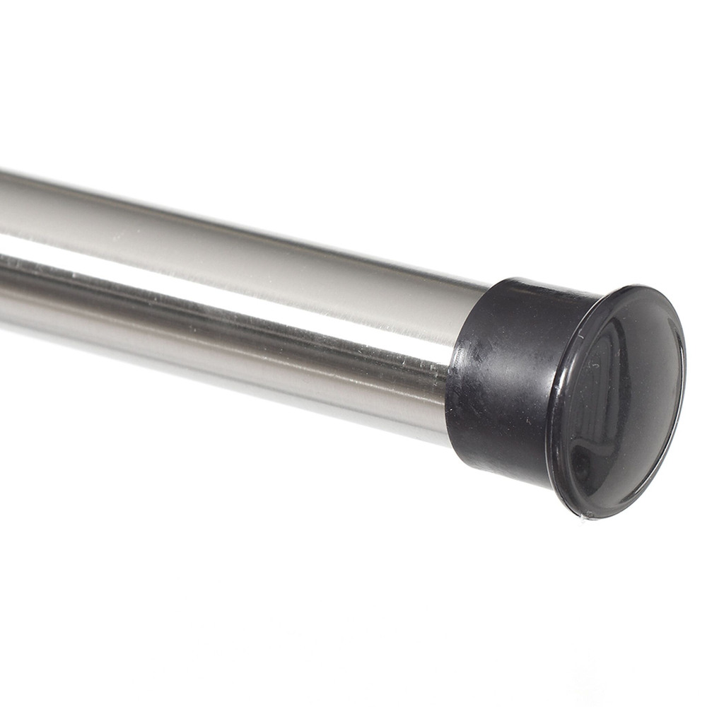 Вешалка напольная 145х41х160 см, с колесами, телескоп, Y384, хром