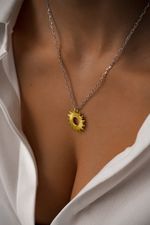 Колье Helios, позолота