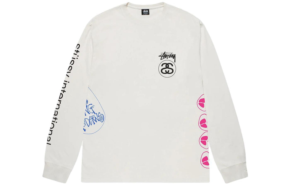 Толстовки Stussy SS23 Test Strike Pigment Dyed Ls Tee S T, 1994915