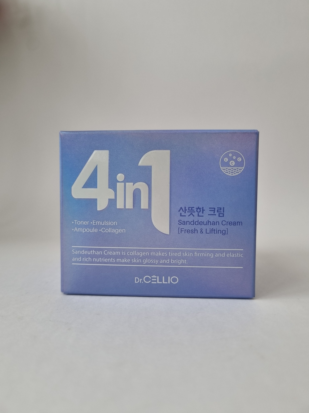 DR.Cellio Крем для лица 4 в 1 с коллагеном