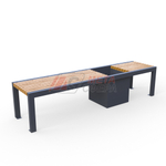 Лавка Бонжур 3 со средней цветочницей