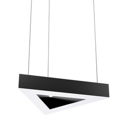 Треугольный светодиодный светильник подвесной FS-TG 25Вт 400х340х100