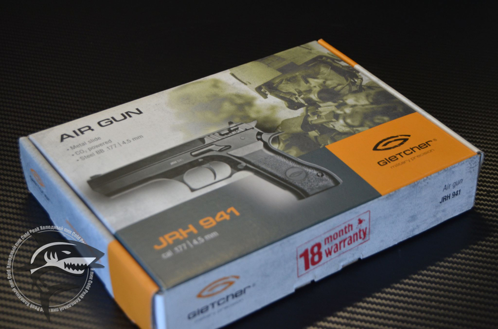 Пневматический пистолет Gletcher JRH 941