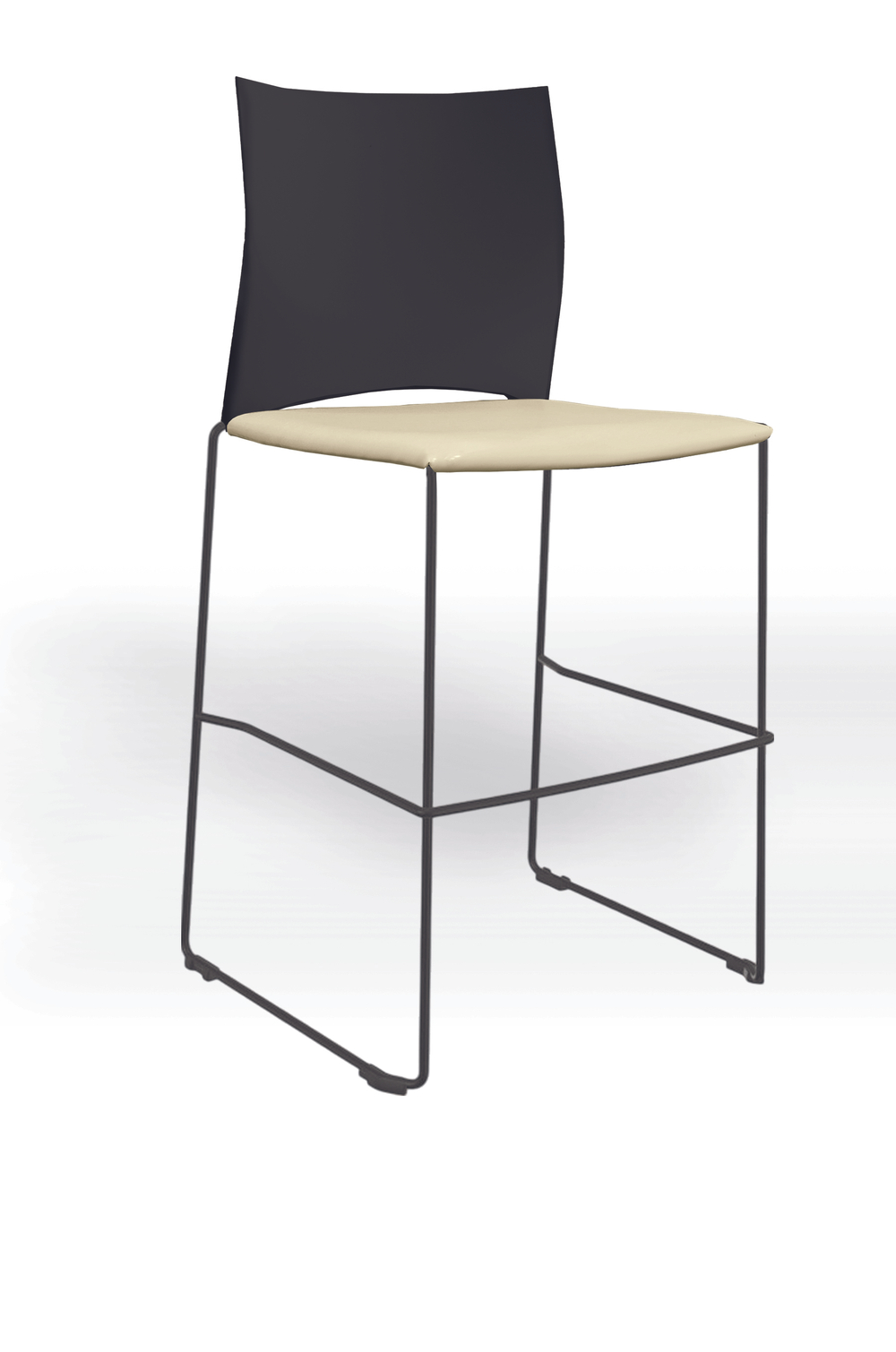 Web стул на полозьях кухонный/барный