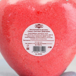 Бомбочка для ванны Сердце с блестками - 180 гр.