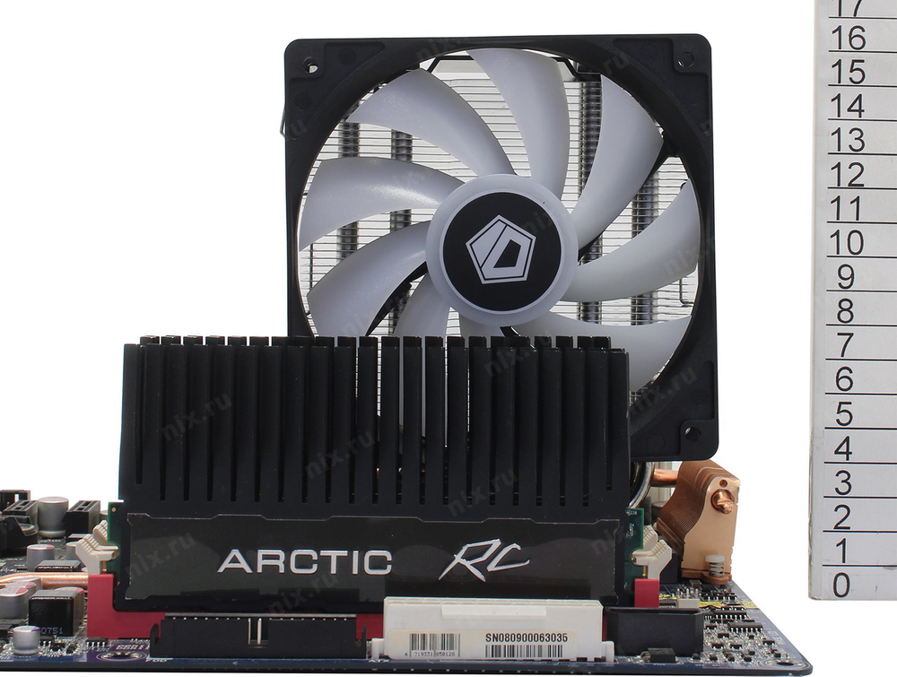 Кулер для процессора ID-Cooling SE Series SE-214-XT-ARGB (4пин,1700/1200/1155/AM4,Al+тепл.трубки)