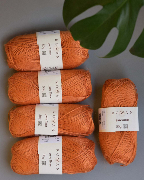 -80% Pure Linen 5x50g