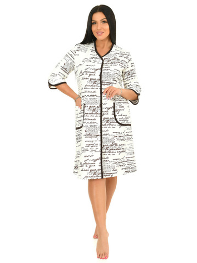 Халат женский "Капа К.Т" пуговицы (Кокетка)