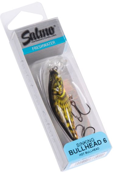 Воблер Salmo Bullhead 6cm Hot Bullhead