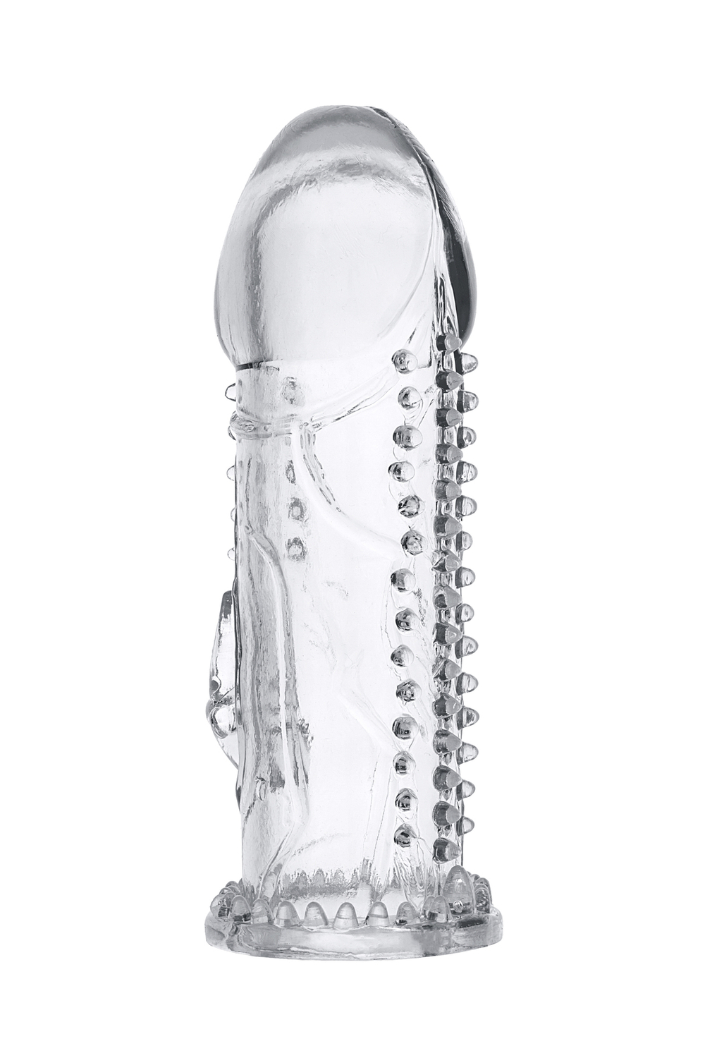 Насадка гелевая Toyfa прозрачная 13,5 см