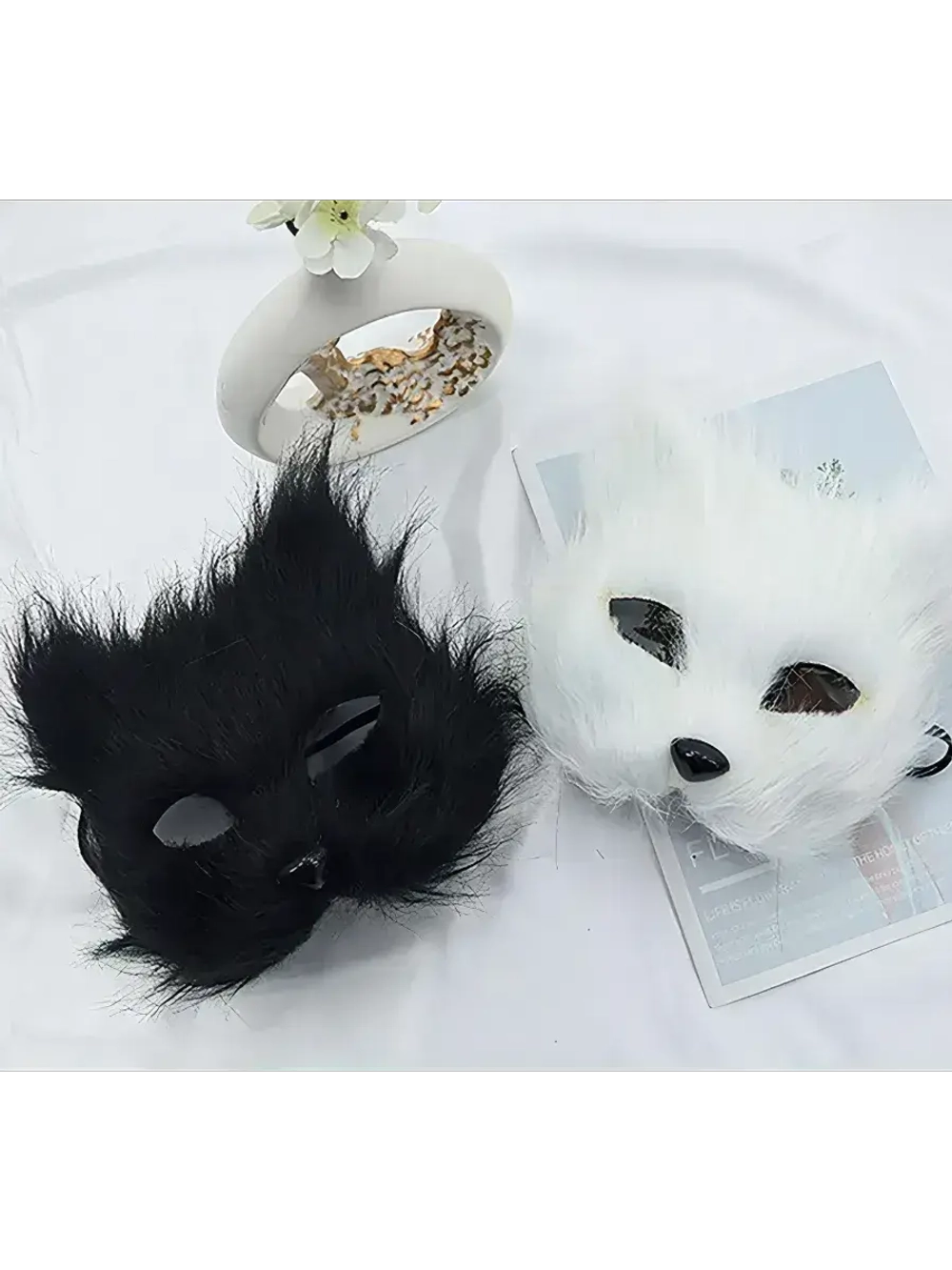 Маска кошечки для квадробики кошка