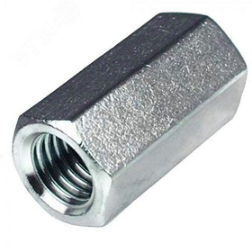 Гайка оцинкованная удлиненная М8 УТ000002894