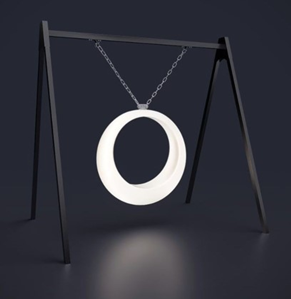 Качели с подсветкой Ring, 1 кольцо, RGB (16457)